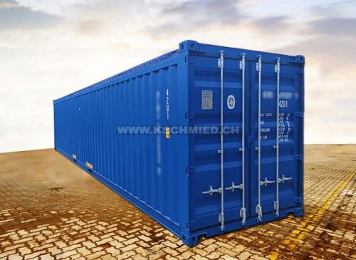 40' Open Top Seecontainer, Stahlfussboden, NEU/neuwertig