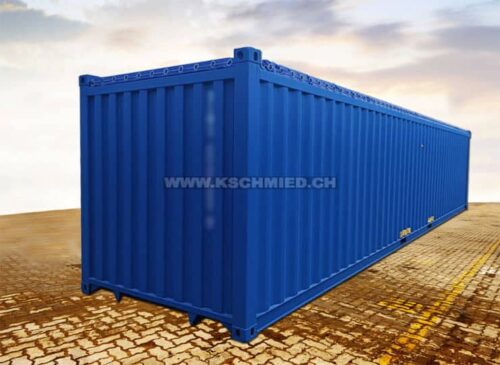 40' Open Top Seecontainer, Stahlfussboden, NEU/neuwertig