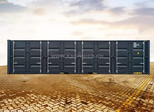 40' SELF STORAGE High Cube Side Door Seecontainer, Eightfold (8), NEU/neuwertig