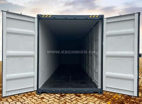 40' SELF STORAGE High Cube Side Door Seecontainer, Eightfold (8), NEU/neuwertig