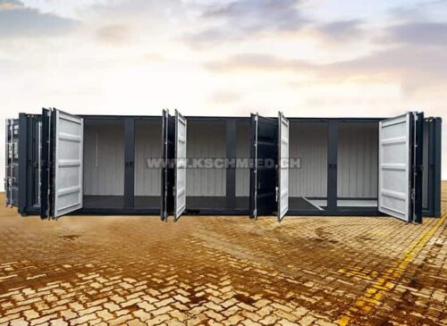 40' SELF STORAGE High Cube Side Door Seecontainer, Eightfold (8), NEU/neuwertig