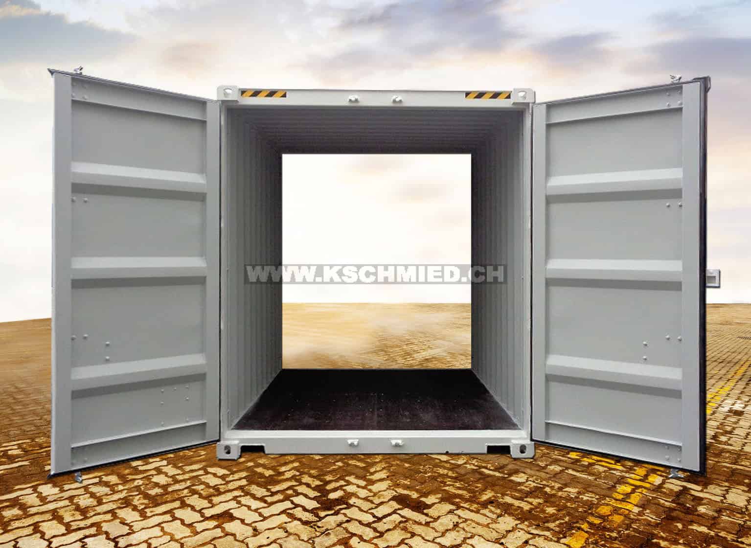 10 Fuss High Cube Double Door Container, Seecontainer Qualität
