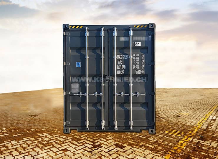 10 Fuss High Cube Double Door Container, Seecontainer Qualität