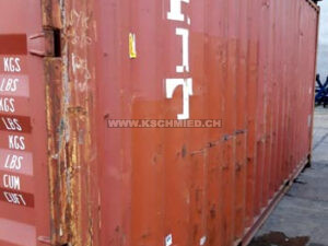 20' Box Seecontainer, gebraucht, Qualität-2