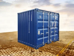 10 Fuss Side Door Container geschlossen – Lagercontainer in Seecontainer-Qualität
