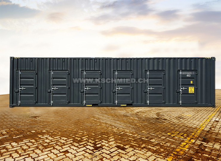 40′ SELF STORAGE High Cube Side Door, SIXFOLD, NEU/neuwertig