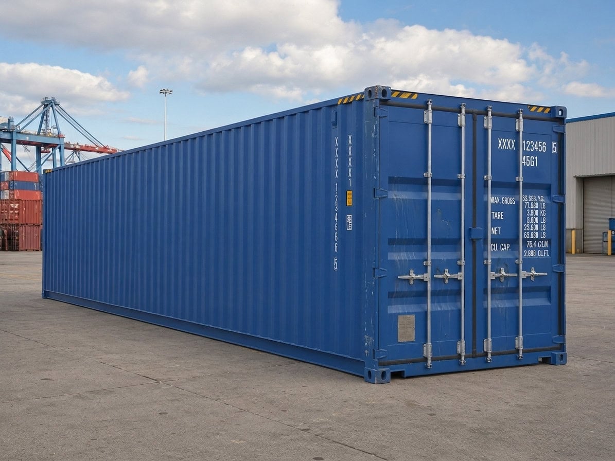 NEU/neuwertiger One-Way-Seecontainer für Lagerung, Transport und spätere Nutzung