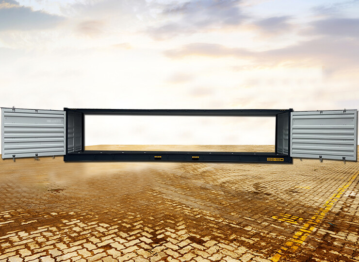 40′ HIGH CUBE ALL SIDE ACCESS Seecontainer, NEU/neuwertig